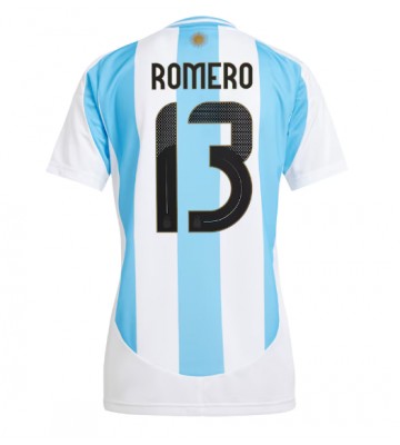 Argentina Cristian Romero #13 Domácí Dres pro Dámy Copa America 2024 Krátkým Rukávem