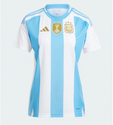 Argentina Domácí Dres pro Dámy Copa America 2024 Krátkým Rukávem