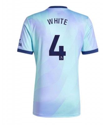 Arsenal Ben White #4 Alternativní Dres 2024-25 Krátkým Rukávem