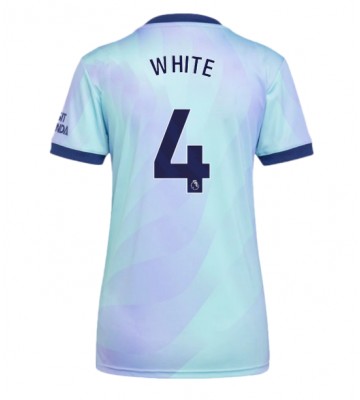 Arsenal Ben White #4 Alternativní Dres pro Dámy 2024-25 Krátkým Rukávem