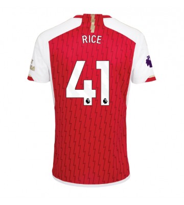 Arsenal Declan Rice #41 Domácí Dres 2023-24 Krátkým Rukávem