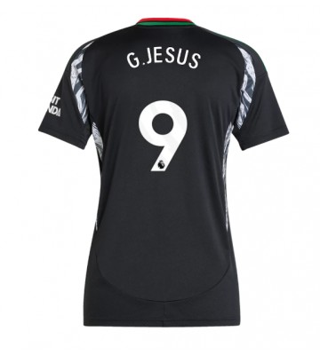 Arsenal Gabriel Jesus #9 Venkovní Dres pro Dámy 2024-25 Krátkým Rukávem