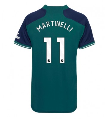 Arsenal Gabriel Martinelli #11 Alternativní Dres pro Dámy 2023-24 Krátkým Rukávem