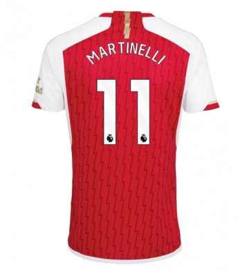 Arsenal Gabriel Martinelli #11 Domácí Dres 2023-24 Krátkým Rukávem