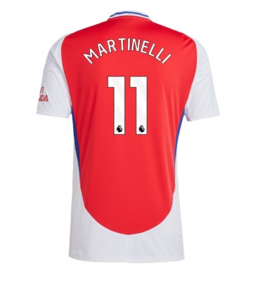 Arsenal Gabriel Martinelli #11 Domácí Dres 2024-25 Krátkým Rukávem