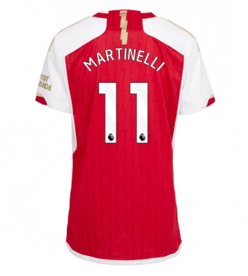 Arsenal Gabriel Martinelli #11 Domácí Dres pro Dámy 2023-24 Krátkým Rukávem