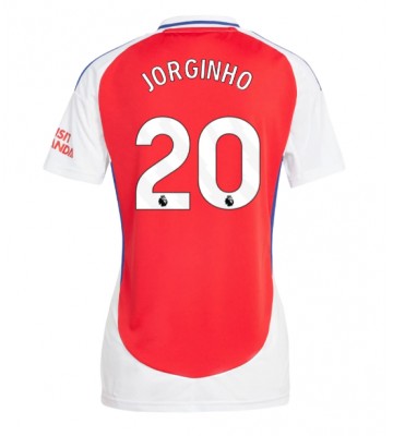 Arsenal Jorginho Frello #20 Domácí Dres pro Dámy 2024-25 Krátkým Rukávem