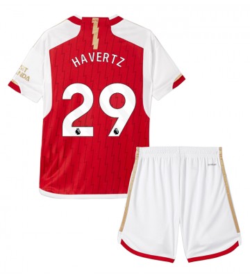 Arsenal Kai Havertz #29 Domácí dres komplet pro Děti 2023-24 Krátkým Rukávem (+ Krátké kalhoty)