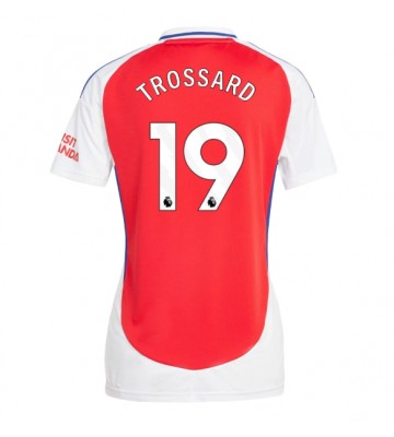 Arsenal Leandro Trossard #19 Domácí Dres pro Dámy 2024-25 Krátkým Rukávem