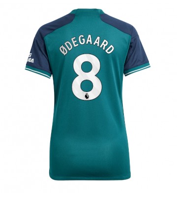 Arsenal Martin Odegaard #8 Alternativní Dres pro Dámy 2023-24 Krátkým Rukávem