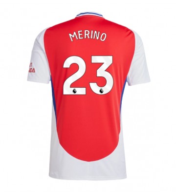 Arsenal Mikel Merino #23 Domácí Dres 2024-25 Krátkým Rukávem