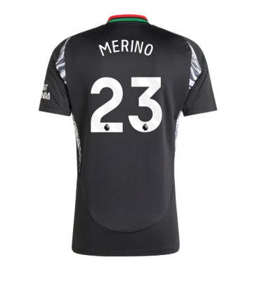 Arsenal Mikel Merino #23 Venkovní Dres 2024-25 Krátkým Rukávem