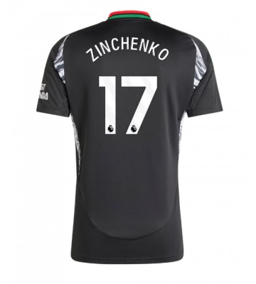 Arsenal Oleksandr Zinchenko #17 Venkovní Dres 2024-25 Krátkým Rukávem