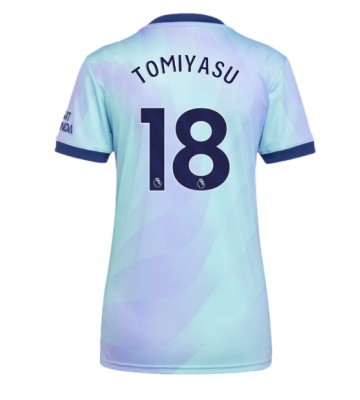 Arsenal Takehiro Tomiyasu #18 Alternativní Dres pro Dámy 2024-25 Krátkým Rukávem