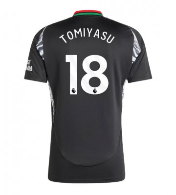 Arsenal Takehiro Tomiyasu #18 Venkovní Dres 2024-25 Krátkým Rukávem