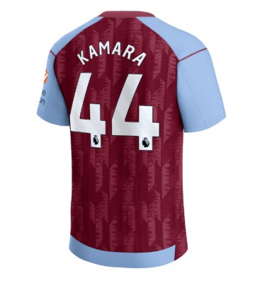 Aston Villa Boubacar Kamara #44 Domácí Dres 2023-24 Krátkým Rukávem