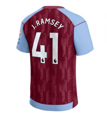 Aston Villa Jacob Ramsey #41 Domácí Dres 2023-24 Krátkým Rukávem