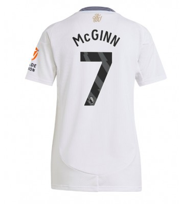 Aston Villa John McGinn #7 Venkovní Dres pro Dámy 2024-25 Krátkým Rukávem