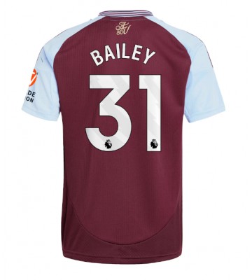 Aston Villa Leon Bailey #31 Domácí Dres 2024-25 Krátkým Rukávem