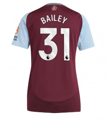 Aston Villa Leon Bailey #31 Domácí Dres pro Dámy 2024-25 Krátkým Rukávem