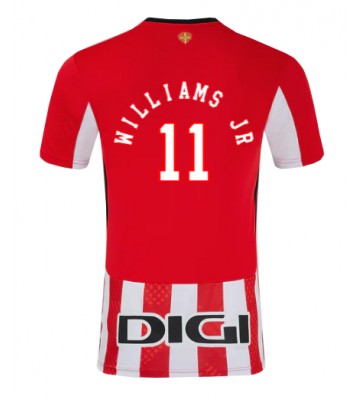 Athletic Bilbao Nico Williams #11 Domácí Dres 2024-25 Krátkým Rukávem