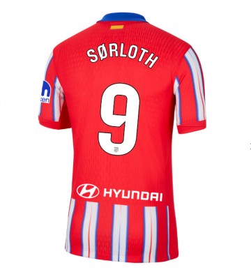 Atletico Madrid Alexander Sorloth #9 Domácí Dres 2024-25 Krátkým Rukávem