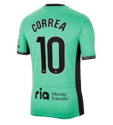 Atletico Madrid Angel Correa #10 Alternativní Dres 2023-24 Krátkým Rukávem