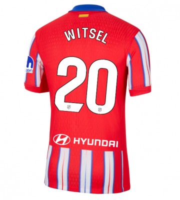 Atletico Madrid Axel Witsel #20 Domácí Dres 2024-25 Krátkým Rukávem