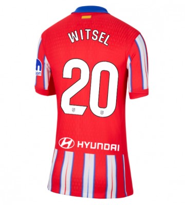 Atletico Madrid Axel Witsel #20 Domácí Dres pro Dámy 2024-25 Krátkým Rukávem