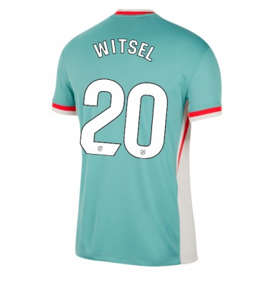 Atletico Madrid Axel Witsel #20 Venkovní Dres 2024-25 Krátkým Rukávem