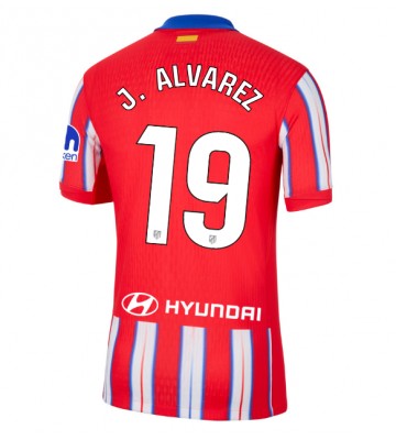 Atletico Madrid Julian Alvarez #19 Domácí Dres 2024-25 Krátkým Rukávem