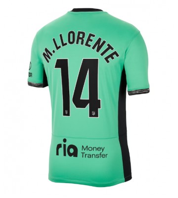 Atletico Madrid Marcos Llorente #14 Alternativní Dres 2023-24 Krátkým Rukávem