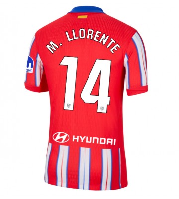 Atletico Madrid Marcos Llorente #14 Domácí Dres 2024-25 Krátkým Rukávem