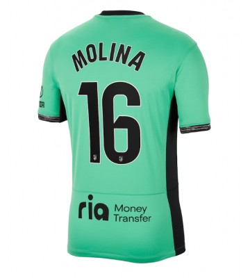 Atletico Madrid Nahuel Molina #16 Alternativní Dres 2023-24 Krátkým Rukávem