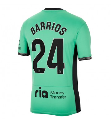 Atletico Madrid Pablo Barrios #24 Alternativní Dres 2023-24 Krátkým Rukávem