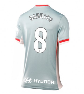 Atletico Madrid Pablo Barrios #8 Venkovní Dres pro Dámy 2024-25 Krátkým Rukávem