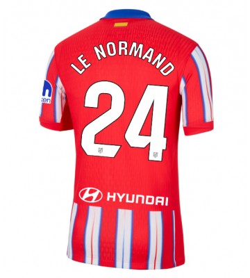 Atletico Madrid Robin Le Normand #24 Domácí Dres 2024-25 Krátkým Rukávem