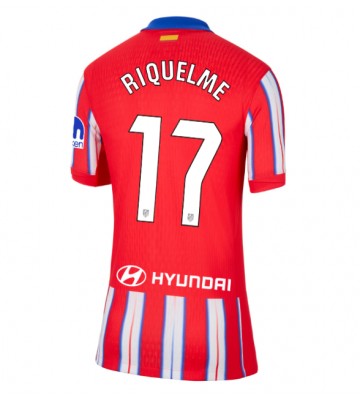 Atletico Madrid Rodrigo Riquelme #17 Domácí Dres pro Dámy 2024-25 Krátkým Rukávem