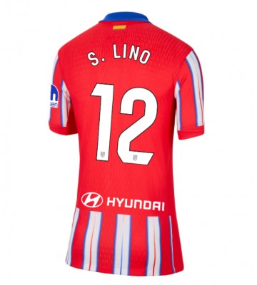 Atletico Madrid Samuel Lino #12 Domácí Dres pro Dámy 2024-25 Krátkým Rukávem