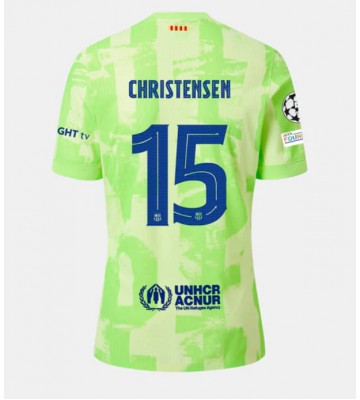 Barcelona Andreas Christensen #15 Alternativní Dres 2024-25 Krátkým Rukávem