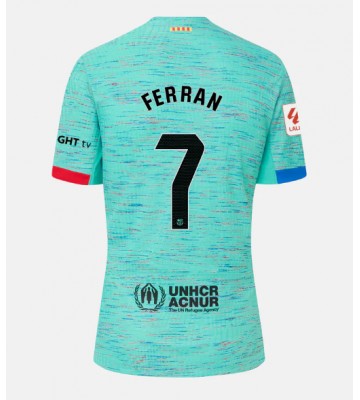 Barcelona Ferran Torres #7 Alternativní Dres 2023-24 Krátkým Rukávem