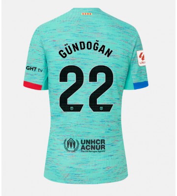 Barcelona Ilkay Gundogan #22 Alternativní Dres 2023-24 Krátkým Rukávem