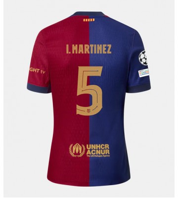 Barcelona Inigo Martinez #5 Domácí Dres 2024-25 Krátkým Rukávem