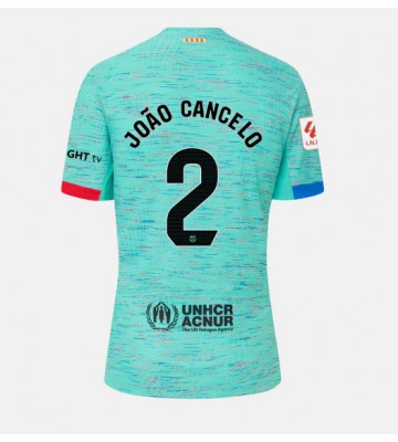 Barcelona Joao Cancelo #2 Alternativní Dres pro Dámy 2023-24 Krátkým Rukávem