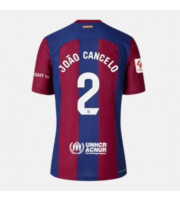 Barcelona Joao Cancelo #2 Domácí Dres pro Dámy 2023-24 Krátkým Rukávem