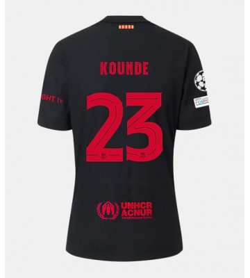 Barcelona Jules Kounde #23 Venkovní Dres 2024-25 Krátkým Rukávem