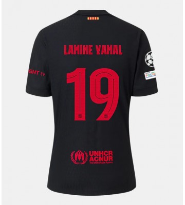 Barcelona Lamine Yamal #19 Venkovní Dres 2024-25 Krátkým Rukávem