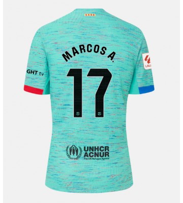 Barcelona Marcos Alonso #17 Alternativní Dres 2023-24 Krátkým Rukávem