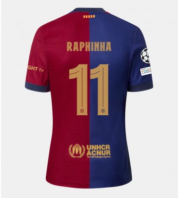 Barcelona Raphinha Belloli #11 Domácí Dres 2024-25 Krátkým Rukávem