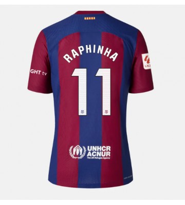 Barcelona Raphinha Belloli #11 Domácí Dres pro Dámy 2023-24 Krátkým Rukávem